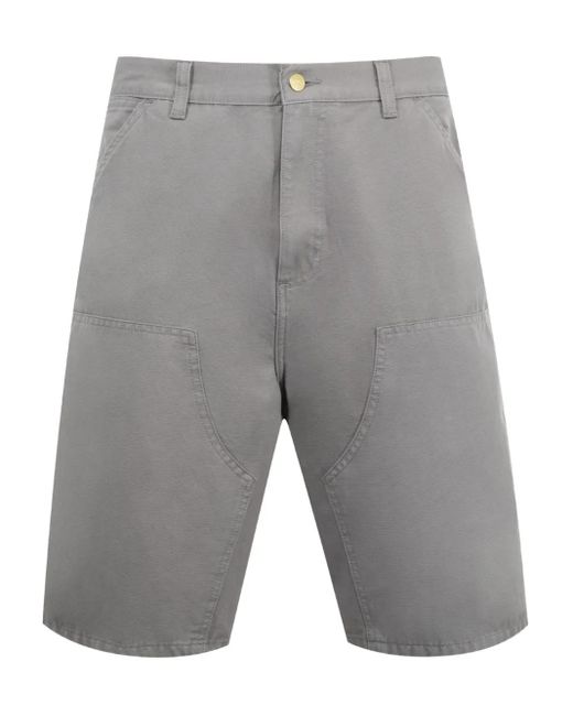 Carhartt Gray Double-Knee Shorts for men
