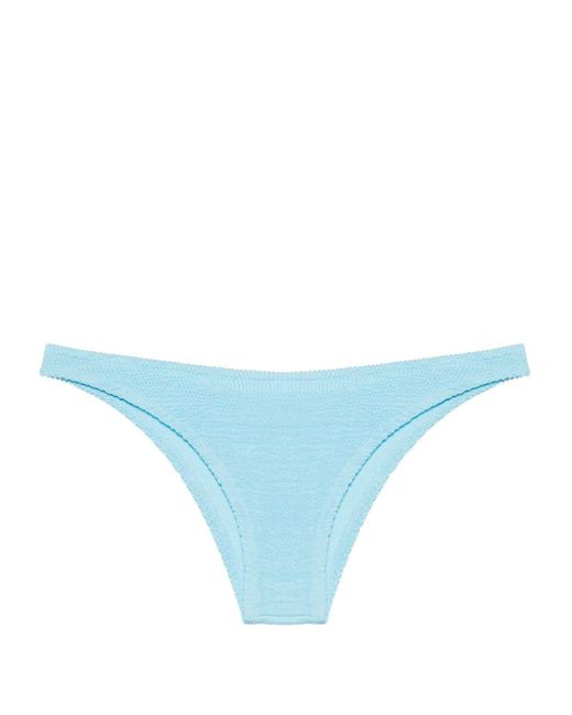 Bragas de bikini Elise con acabado texturizado Mc2 Saint Barth de color Blue