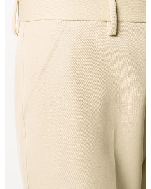 Etro Natural Wide-Leg Tailored Trousers