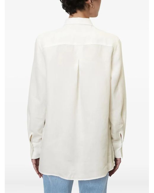 Marc O' Polo White Button-Up Shirt