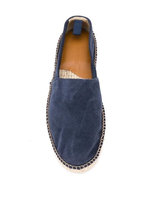 Scarosso Blue Pablo Plain Espadrilles for men