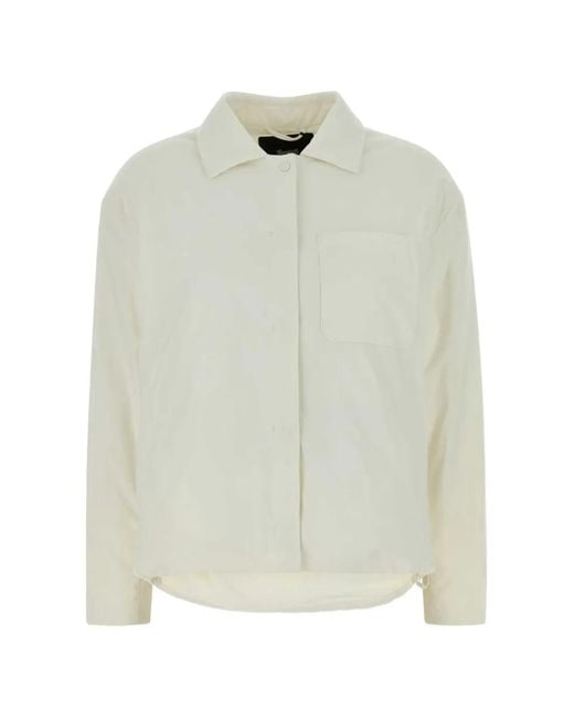 Herno White Chest-Pocket Jacket