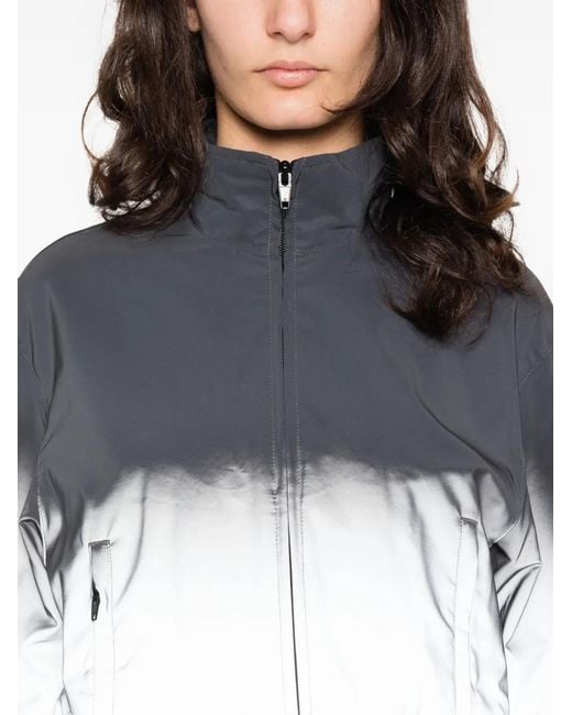 Alexander Wang Black Ombre Zip Jacket