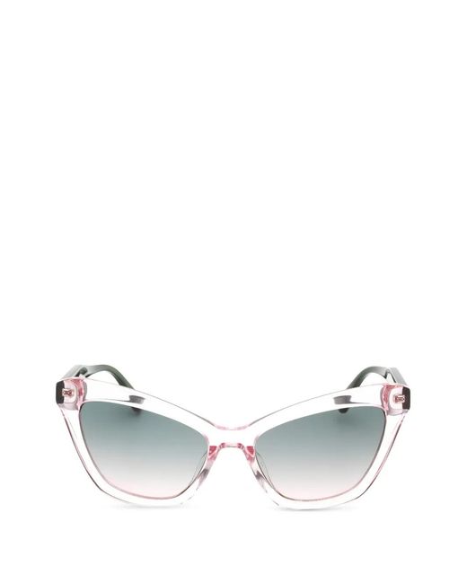 Kate Spade Metallic Lunettes De Soleil Amelie À Monture Papillon