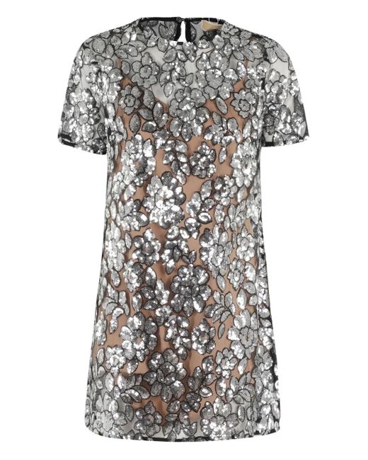 Abito Con Paillettes di MICHAEL Michael Kors in Metallic
