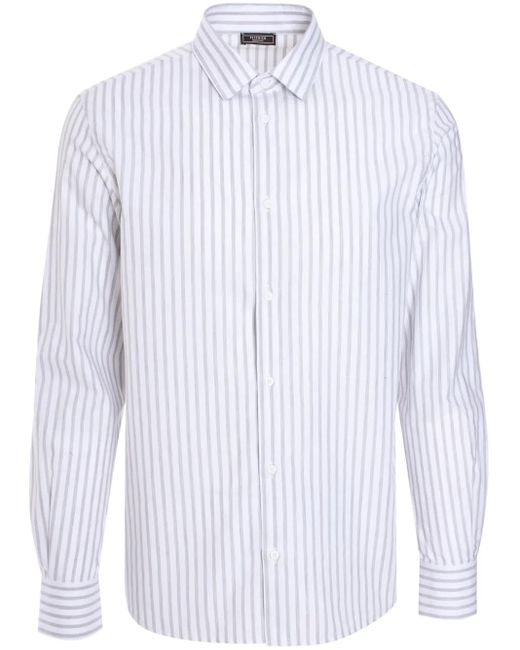 Camisa a rayas Peserico de hombre de color White