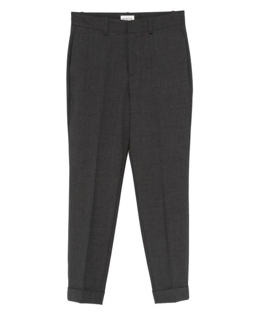P.A.R.O.S.H. Gray Turn-Up-Cuffs Trousers