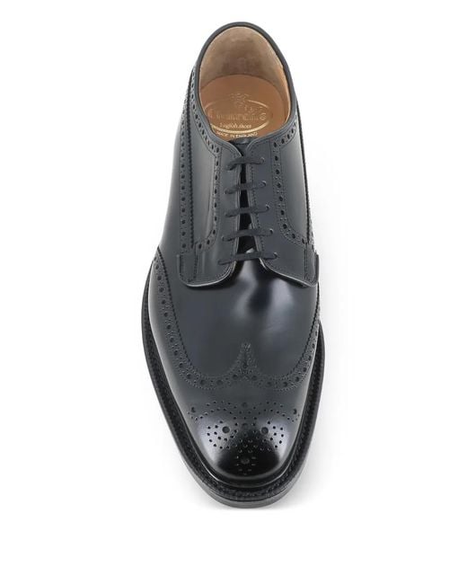 Church's Grafton 173 Brogue-Detail Derby Shoes in Brown for Men | Lyst