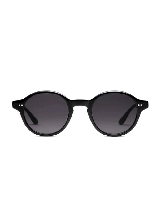 PETER AND MAY Black Miaouuu Sonnenbrille Mit Rundem Gestell