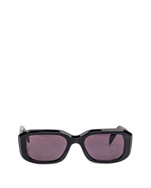 Retrosuperfuture Purple Rectangle-Frame Sunglasses