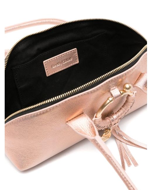See By Chloé Pink Joan Iridescent Tote Bag