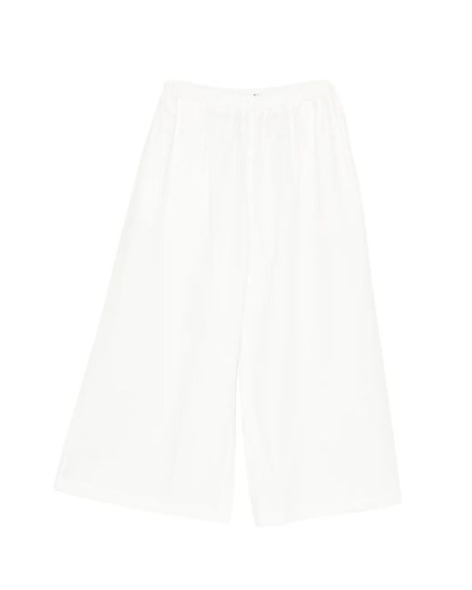 Sofie D'Hoore White Parana Wide-Leg Trousers
