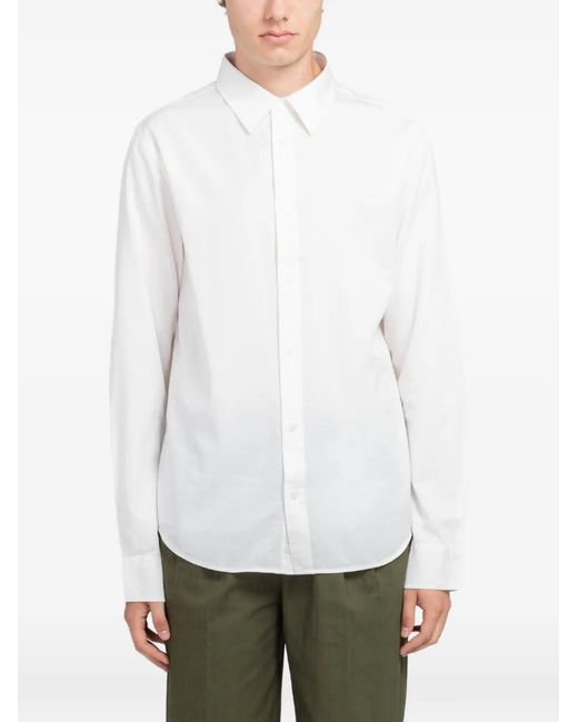 Minimum White Curtis Shirt for men