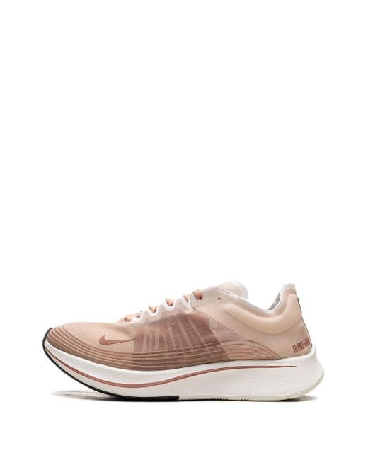 Nike Pink Zoom Fly Sp "dusty Peach" Sneakers