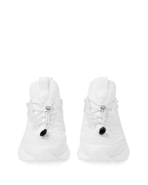 Philipp Plein White Runner Socks Sneakers
