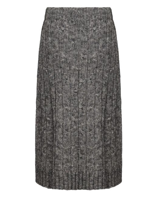 Max Mara Gray Otello Skirt