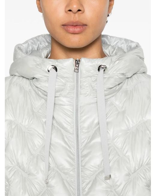 Doudoune À Capuche Herno en coloris White