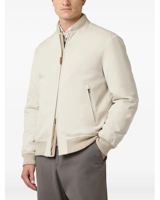 Tod's White New Brera Bomber Jacket for men