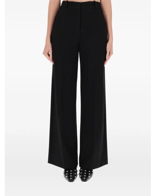 Theory Black Wide-Leg Trousers