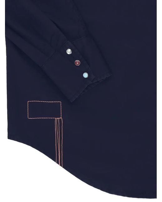 Fortela Blue Kayace Shirt for men