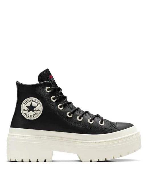 Converse Chuck Taylor All Star Lugged Heel Sneakers in het Black
