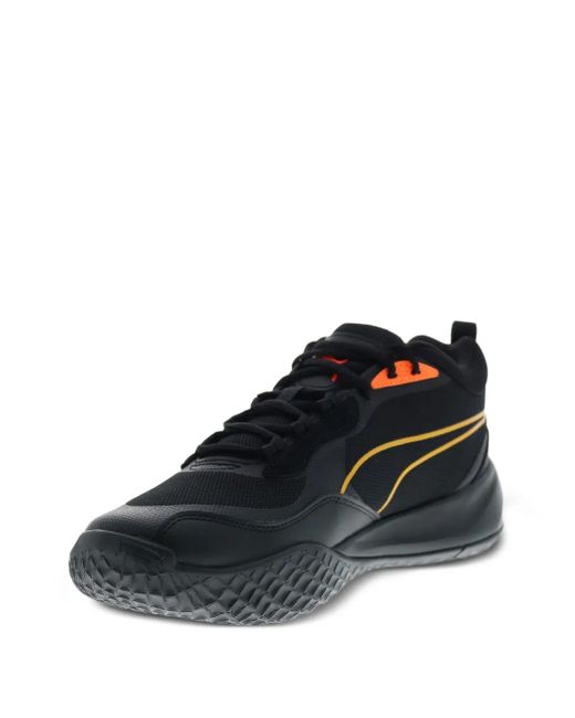 PUMA Black Playmaker Pro Laser /Ultra" Sneakers for men