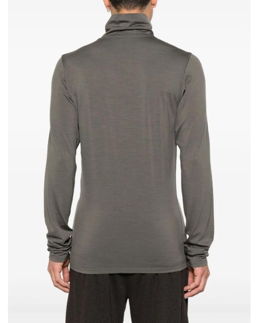 Rier Klassischer Pullover in Gray für Herren