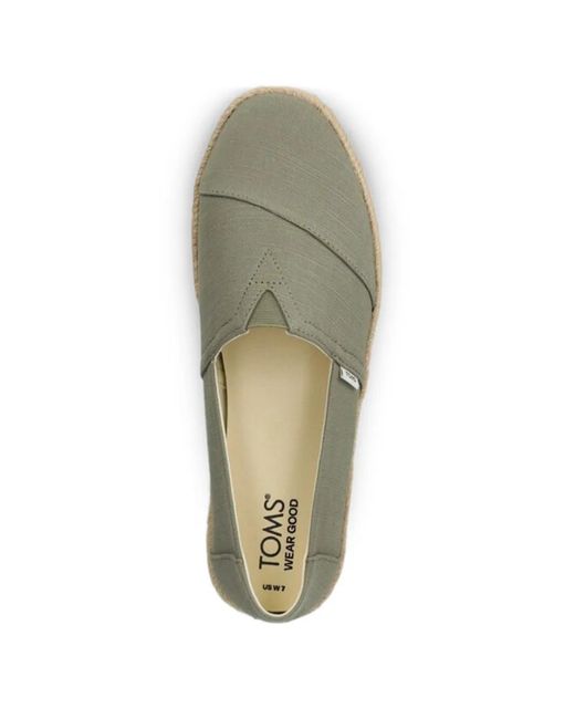TOMS Gray Rope 2.0 Espadrilles