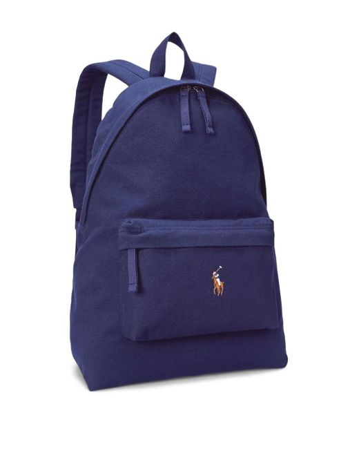 Polo Ralph Lauren Blue Logo Backpack for men