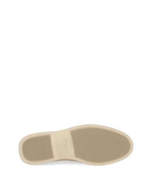Frau White Mocassins En Daim for men