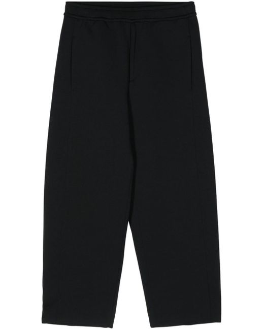 CFCL Black Mid-rise Wide-leg Trousers for men