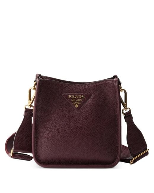 Borsa A Spalla Mini di Prada in Purple