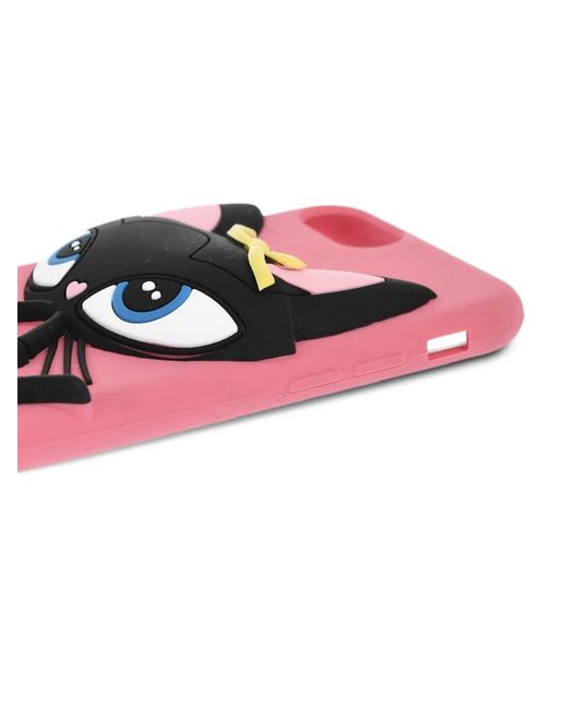 DSquared² Pink Cat Iphone Cover for men