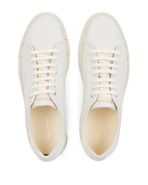 Paul Smith White Shoe Basso Lux for men