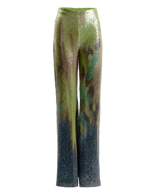 Silvia Tcherassi Green Dalal Trousers
