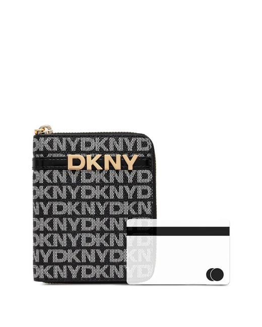 DKNY Black Small Avril Wallet