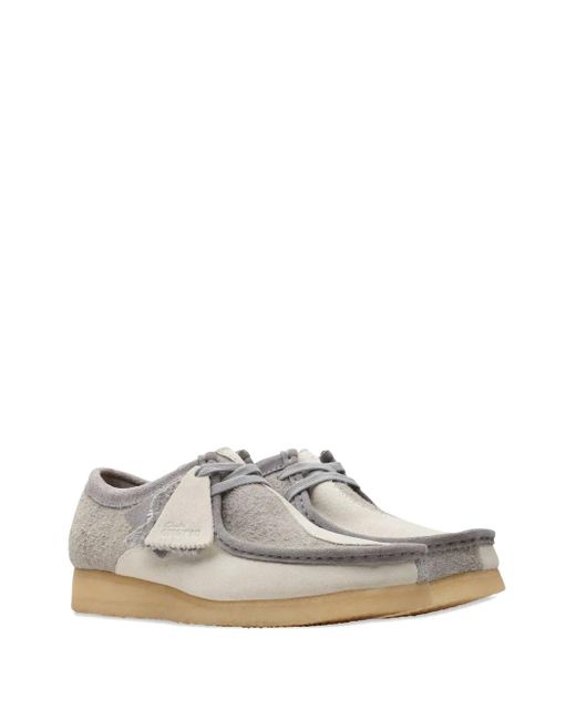 Clarks White Wallabee Boots for men
