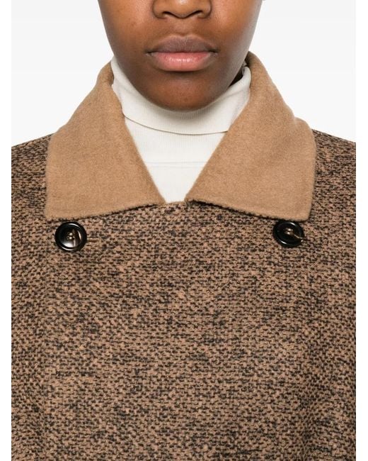 Abrigo Reversible Max Mara de color Brown