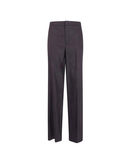 Tagliatore Blue Adima Pressed-Crease Trousers