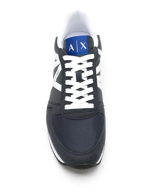 ARMANI EXCHANGE White A/x Logo Sneakers for men