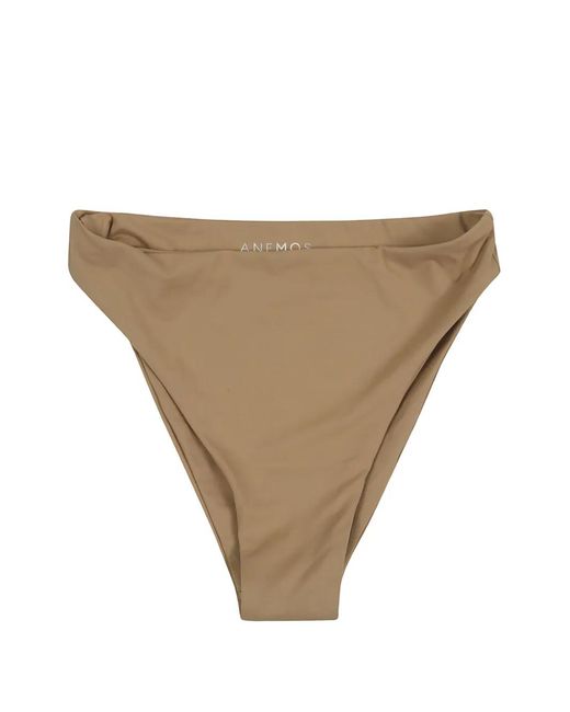 Anemos Natural High-Waisted Bikini Bottoms