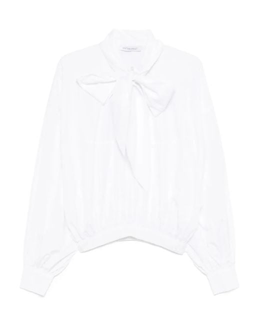 Viktor & Rolf リボンディテール ブラウス White