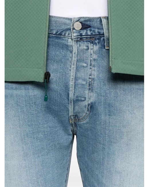 Levi's Blue 501 Original Straight-Leg Jeans for men