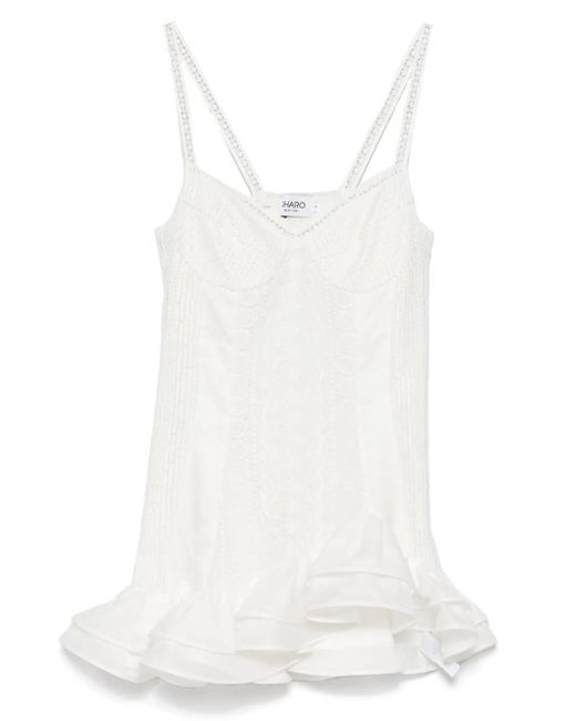 Charo Ruiz White Myth Mini Dress
