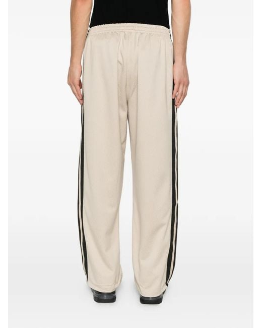 Adidas Natural Side-Stripe Track Pants for men