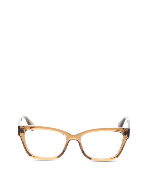 Longchamp Metallic Eckige Brille