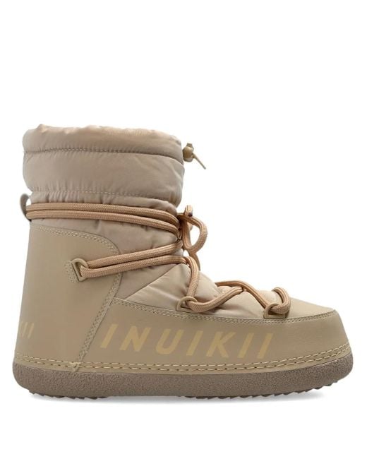Mountain lace-up boots Inuikii de color Natural