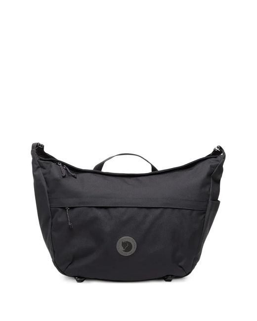 Fjallraven Black Färden Crossbody Shoulder Bag