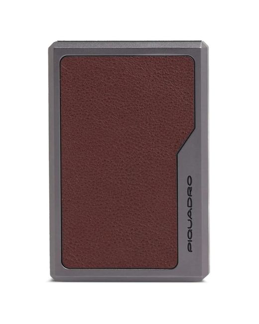 Piquadro Purple Magsafe Pop-Up Card Holder for men