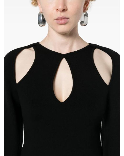 Chloé Black Cut-Out Jumper